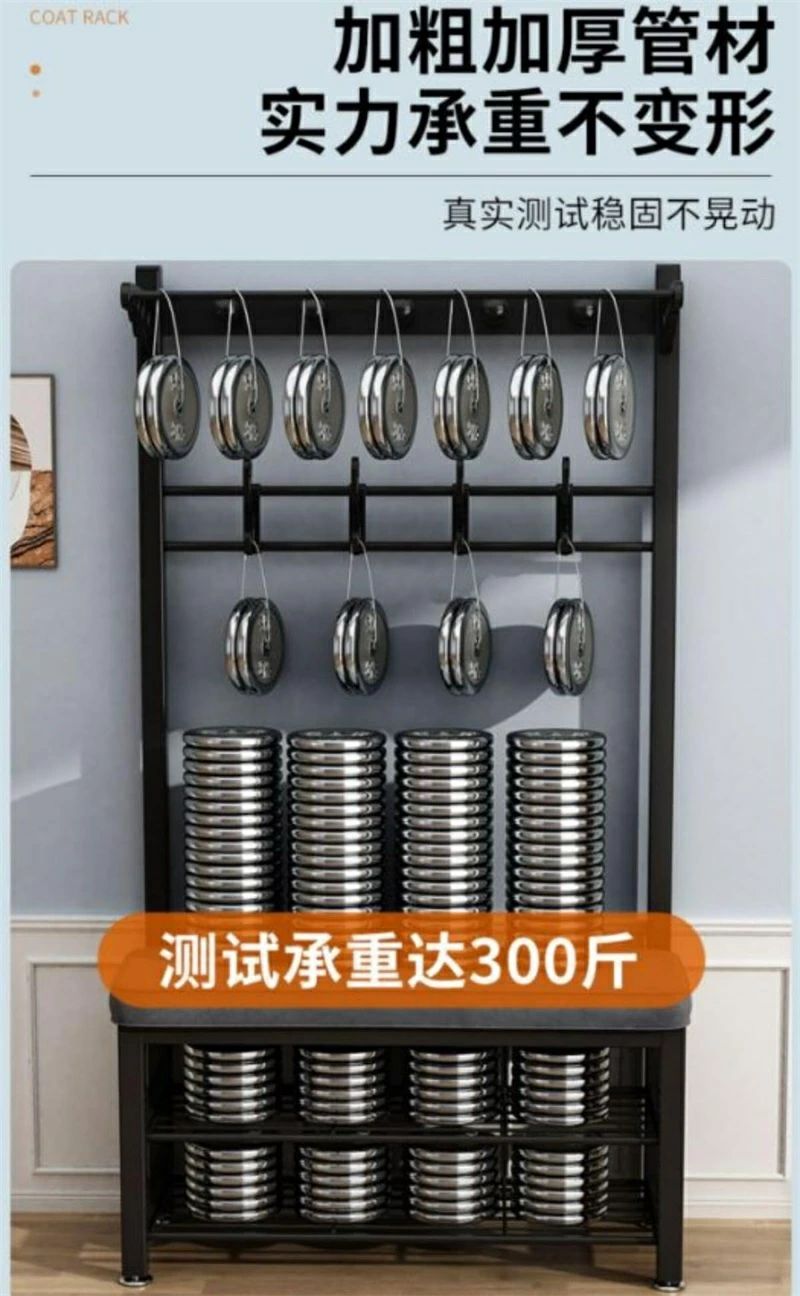 【店舗の人気商品!】玄関ベンチ シューズラック ハンガー ハンガーラック シューズボックス 収納 靴入れ 下駄箱 服掛けスタンド 玄関収 [3]