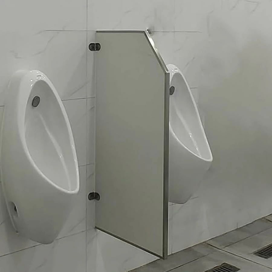 乐天商城 - 壁掛け小便器パーティションディバイダー、男性小便器プライバシースクリーントイレパーティション、小便器バッフル公衆トイレ、学校/幼