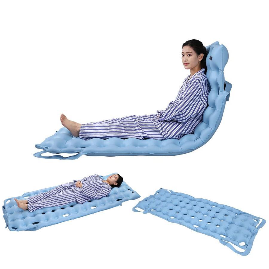 介護用ベッドマットレス 通気性 介助用エアマット 防水 90*200cm メッシュ ウェーブ 褥瘡予防 クッション 体圧分散 床ずれ 防止 マット