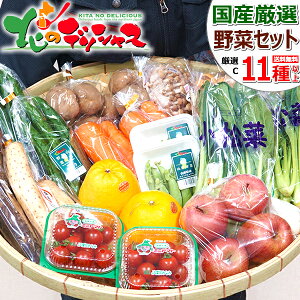 【出荷中】おまかせ 野菜セット C(果物2品＋野菜9種類) 旬 野菜 果物 野菜詰合せ おうちごはん おうちグルメ おうち時間 野菜生活 ギフト 贈り物 プレゼント 自宅用 家庭用 食品 食材 グルメ 山形県 産地直送 送料無料 お取り寄せ 【出荷場:山形県H】