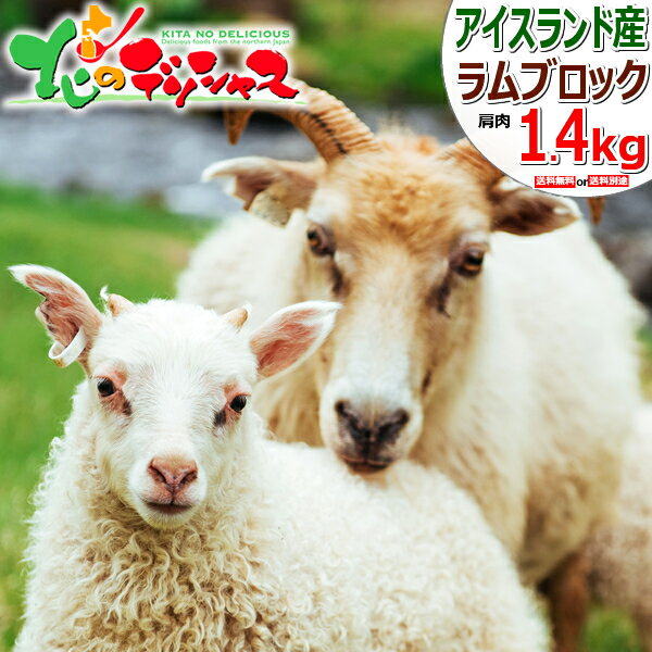 高級肉（5000円程度） ラム肉 熟成 アイスランドラム ブロック 1.4kg (ショルダー/冷凍品) ジンギスカン アイスランド産 アイスランドラム肉 ラム肉 羊肉 BBQ 焼肉 ギフト 贈り物 お祝い プレゼント 自宅用 おうち用 希少 人気 北海道 郷土料理 グルメ 送料無料 肉の山本 お取り寄せ