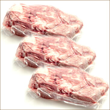 ジンギスカン ラム肉 ブロック 3kg (ショルダー/冷凍)【じんぎすかん/業務用/肉/羊肉/仔羊肉/ラムショルダー/ラムブロック/ラム肉ブロック/肩肉ブロック/人気/花見/お花見/BBQ/バーベキュー/焼肉/焼き肉/グルメ/北海道/送料無料/お取り寄せ】