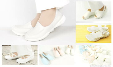 《100円OFFクーポン》 母の日 選べる リゲッタ ナース シューズ サンダル【お仕事 介護 エステティシャン 医療事務 病院 室内履き 疲れにくい 疲れない 美脚 ヒール高 厚底 外反母趾 日本製 靴 白ソール おしゃれ 幅広 ヒール 3e グミ ルーペ インソール】 c七