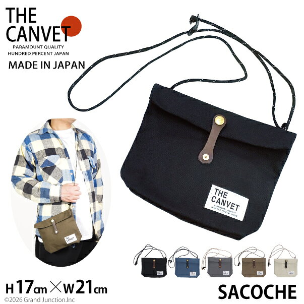 サコッシュ レディース メンズ 小さめ ミニ ショルダー バッグ THE CANVET…