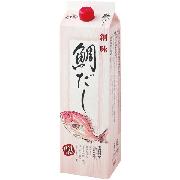 Broth - 226229　創味食品　鯛だし　1.8LX6販売　1本1500円