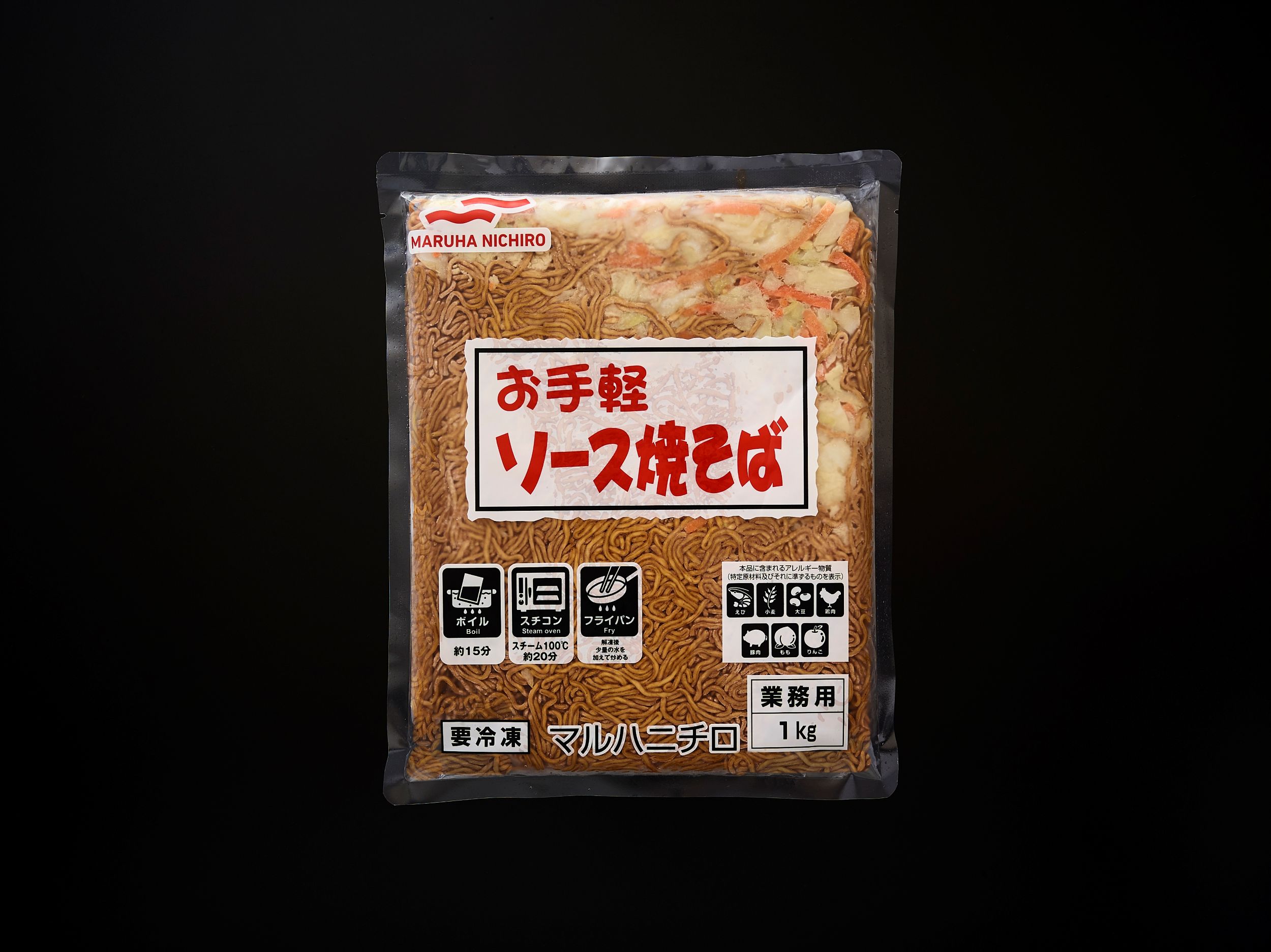 114670　マルハニチロ　お手軽ソース焼きそば業務用　1kg