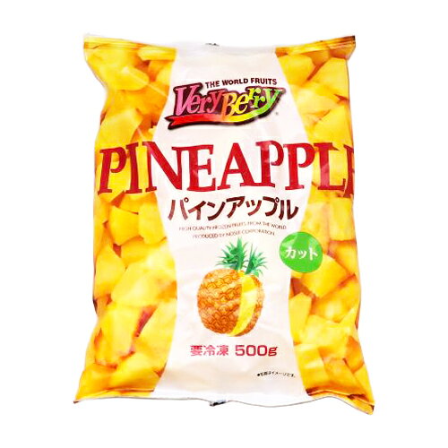 152385　冷凍フルーツ　ノースイ　パインアップルカット　500gx3袋販売 g-k-s-10000396 ジーケーエス サンプル画像2