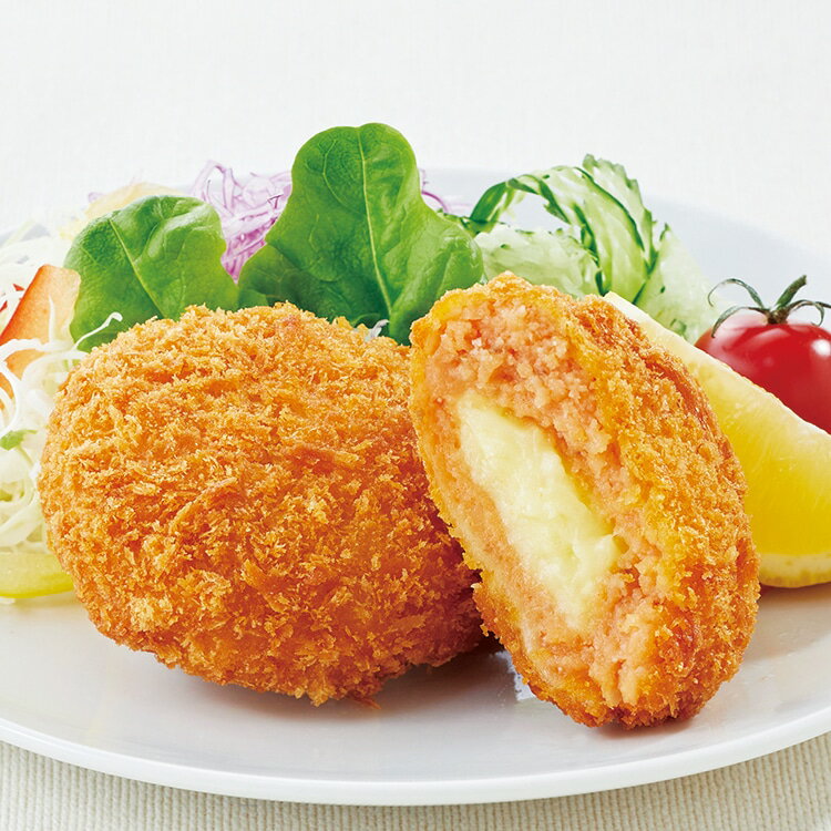 Rakuten - 167525　ちぬや　チーズソースin明太子入りコロッケ　(85gx10)x12袋販売