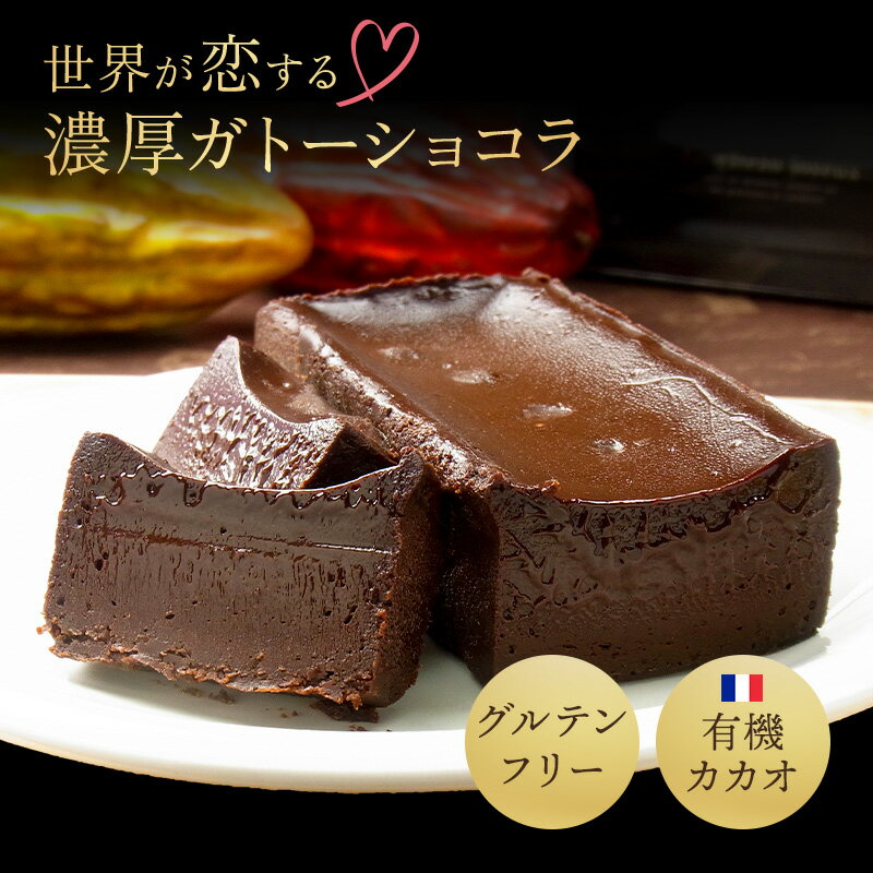 チョコレートケーキ [5/15(水)限定P5倍&クーポンあり] 母の日 グランプリ受賞 濃厚 ガトーショコラ テリーヌ グルテンフリー オーガニック チョコケーキ チョコレート 誕生日 ショコラ ギフト 贈り物 プレゼント 高級 チョコテリーヌ チョコ ケーキ カカオ スイーツ 人気 おいしい お祝い 手土産