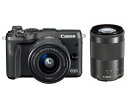 展示品 Canon EOS M6 ダブルズームキット [ブラック] キヤノン