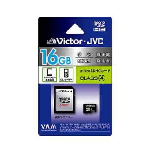 樂天商城 - アウトレット品 Victor JVC V-MCSD16CL4 microSDカード class4 16G ビクター