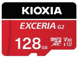 新品 KIOXIA EXCERIA G2 KMU-B128GR [128GB レッド] microSD キオクシア