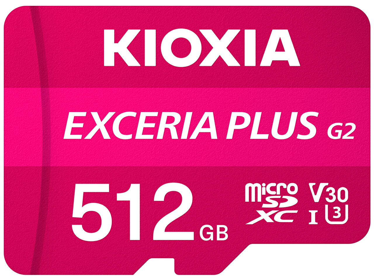 キオクシア EXCERIA PLUS G2 microSD 512GB KMUH-B512G