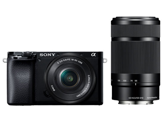 展示品 SONY α6100 ILCE-6100Y ダブルズームレンズキット ブラック ソニー