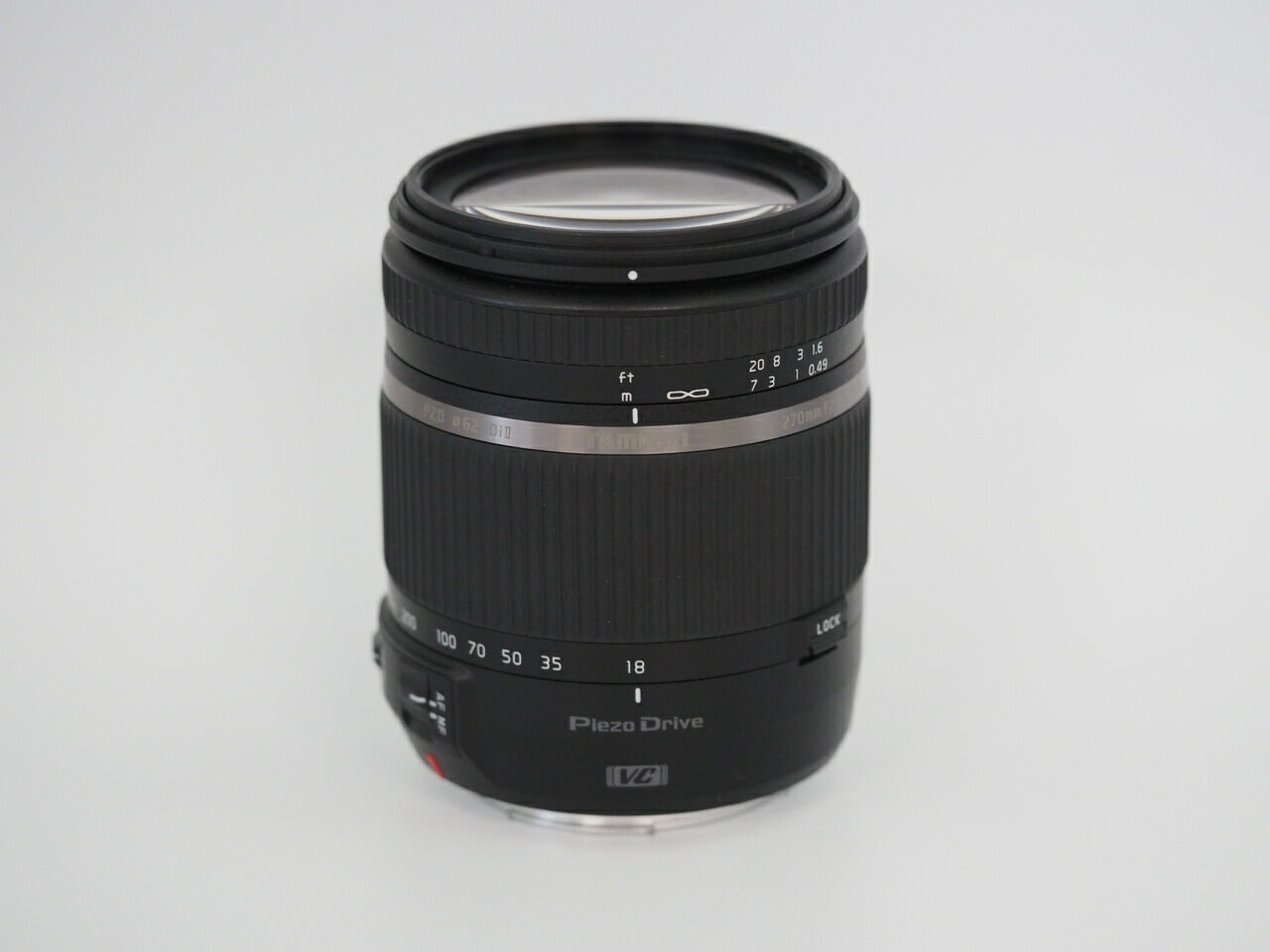 【中古品】TAMRON 18-270mm F/3.5-6.3 Di II VC PZD (Model B008TS) キヤノン用 タムロン