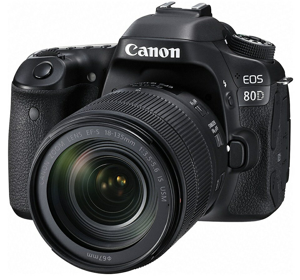 展示品 Canon EOS 80D EF-S18-135 IS USM レン