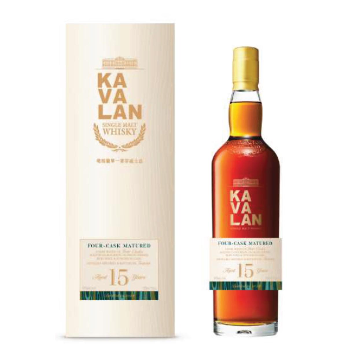 【2本限定】カバラン 15年 シングルモルトウイスキー【11月19日(水)以降順次出荷】