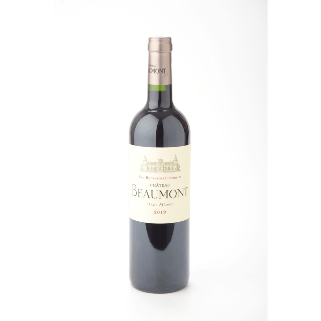 産地：フランス ボルドー 内容量：750ml 品種： カベルネ・ソーヴィニヨン65%、メルロー30%、プティ・ヴェルド5% 商品説明： マルゴー村とサン・ジュリアン村のちょうど中間的に位置するキュサック村のシャトー・ボーモン。土地の位置と同じように、マルゴーの女性的なしなやかさとサン・ジュリアン的な力強さを併せ持っているワインです。 ※実際の商品は画像のヴィンテージと異なる場合がございます。商品ページの商品詳細部分をご確認の上ご注文ください。 ※配送日時の指定が無い場合は、最短でのお届けになります。(ご入金確認後、3営業日以内に発送致します）