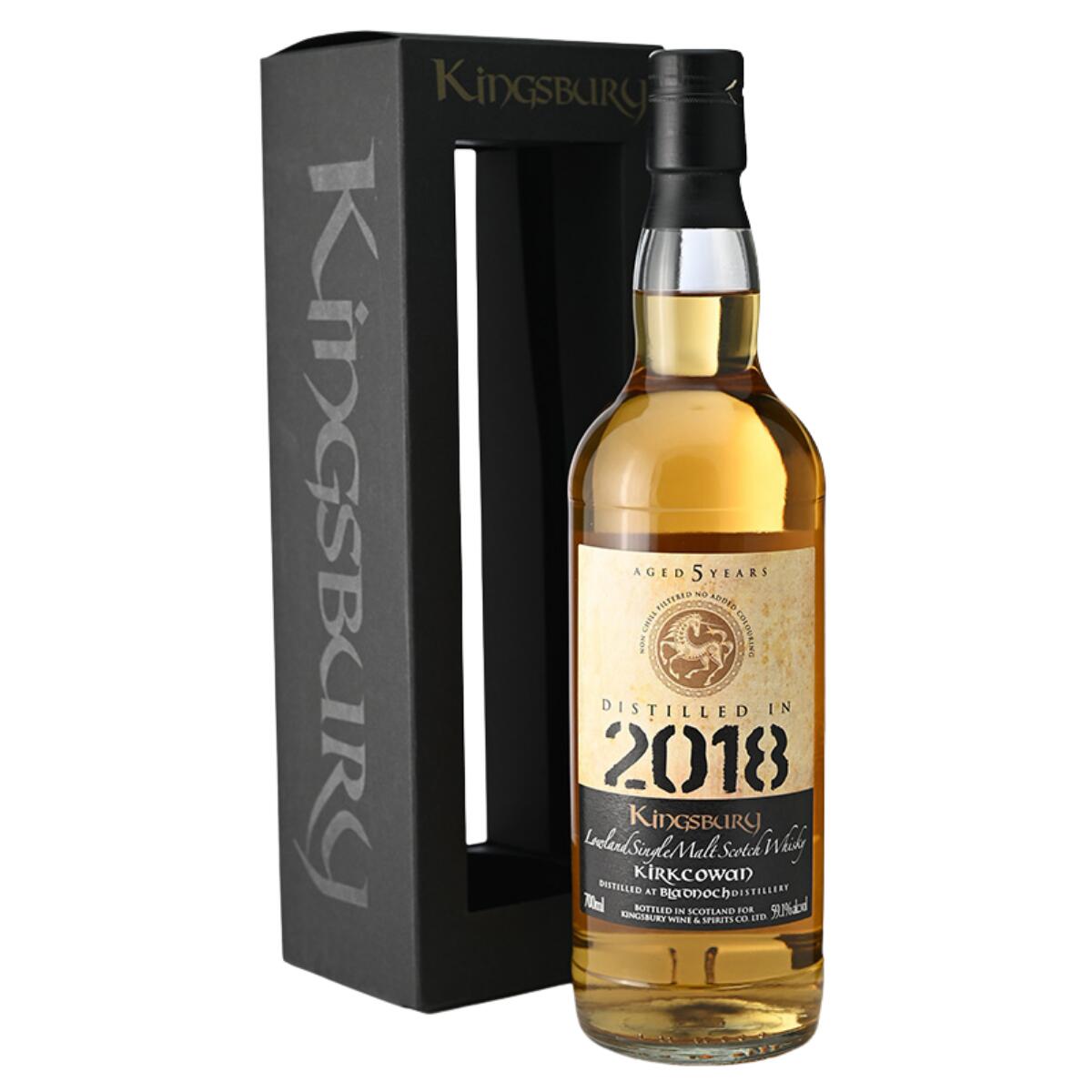 キングスバリー社 カスクストレングス GOLD　カーコワン　2018　5年
