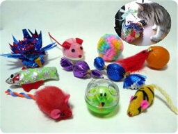 最新輸入おもちゃ＋ネズミ＆手作りキャンディー　10個入り　猫のおもちゃ