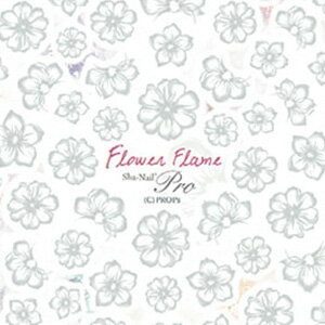 Sha-Nail Pro (写ネイルプロ) ネイルシール フラワーフレーム ホワイト 【ネコポス対応】