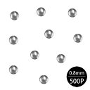 LIFEBEAUTY ライフビューティー ネイルパーツ メタルスタッズ 0.8mm シルバー 500P 【ネコポス対応】 ネイル用品の専門店 ネイル パーツ(4)