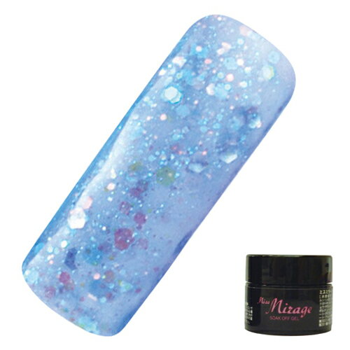 Miss Mirage ミスミラージュ ソークオフジェル G12S 2.5g Lオーロラマリンブルー 【ネコポス対応】 ネイル用品の専門店 Miss Mirage ミスミラージュ ソークオフジェル G12S 2.5g Lオーロラマリンブルー 【ネコポス対応】 ネイル用品の専門店
