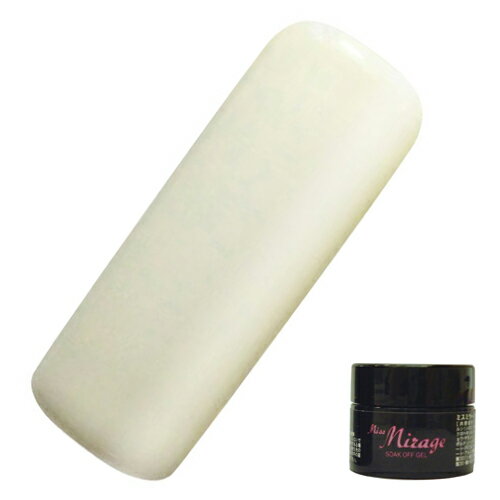 Miss Mirage ミスミラージュ ソークオフジェル M93S 2.5g マットバニラホワイト 【ネコポス対応】 ネイ..