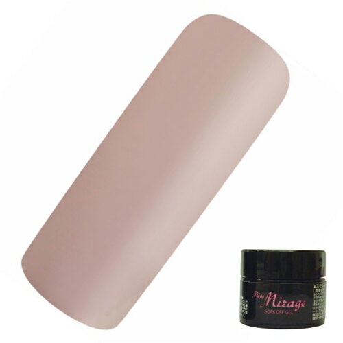Miss Mirage ミスミラージュ ソークオフジェル M130S 2.5g ヌーディーベージュ 【ネコポス対応】 ネイ..