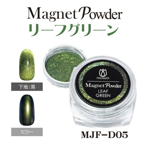 PREANFA プリアンファ PREGEL プリジェル マグネットパウダー ミラーパウダー MJF-D05 リーフグリーン 0.8g【ネコポス対応】