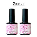 sacra サクラ ジェルネイル クリアジェル ノンワイプトップジェル 6ml 2本セット /ふき取り不要/HEMAフリーでアレルギーを軽減 まとめ買いアレルギー対応