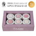 PREGEL プリジェル ミューズ シアリーブリエシリーズ 6色セット 各3g ジェルネイル カラージェル【ネコポス不可】【メーカー取寄】 キット