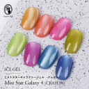 アイスジェル ICE GEL A BLACK ミストスターギャラクシージェル クレヨン 3g 全8色 超微粒子 マグネットジェル ジェルネイル ネオンカラー【ネ...