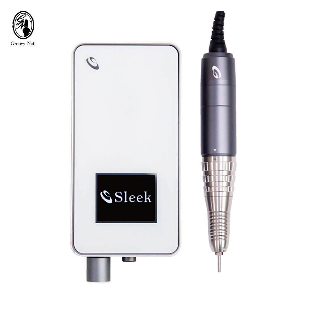 SHAREYDVA シャレドワ ネイルマシーン Sleek ホワイト 充電式 コードレス デジタルディスプレイ付 ジェ..