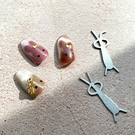 SHAREYDVA マグネットワイヤー アニマル ジェルネイル マグネットネイル マグジェル【定形外郵便】