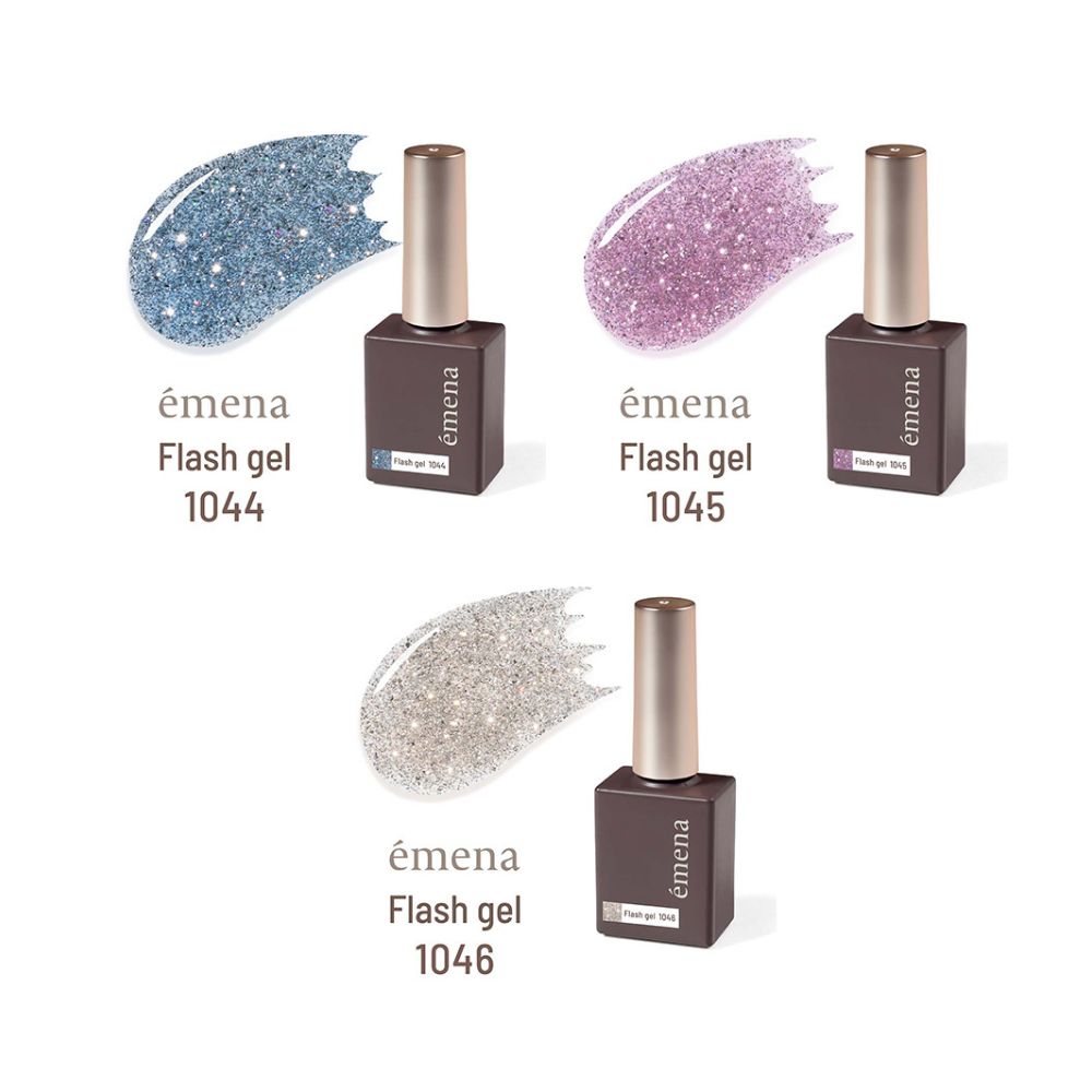 乐天商城 - ○emena エメナ Flash gel フラッシュジェル 8g 全3色［1044〜1046］ジェルネイル マグネットジェル フラッシュジェル 【ネコポス対応】