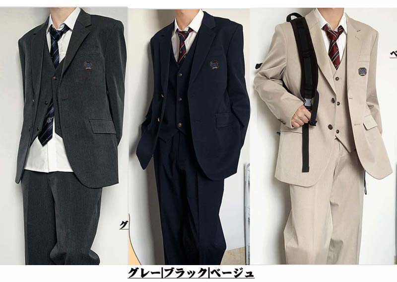 男子高生 男の子スーツ 上下セット 卒業式 入学式 ブレザー スクール制服 長袖 男子高校生 制服 学生服 男子中学生 学生服 大きいサイズ スクール 文化祭 入学式 卒業式 高校生 入学 学生服 学生制服 S M L XL XXL 3XL 4XL