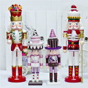クリスマス 木工品☆くるみ割り人形 キャンデー ドイツ 国王人形 祝日 38cm 人形 工芸品 洋風 置物 新築祝い 装飾 結婚式 子供 誕生日プレゼント おも...