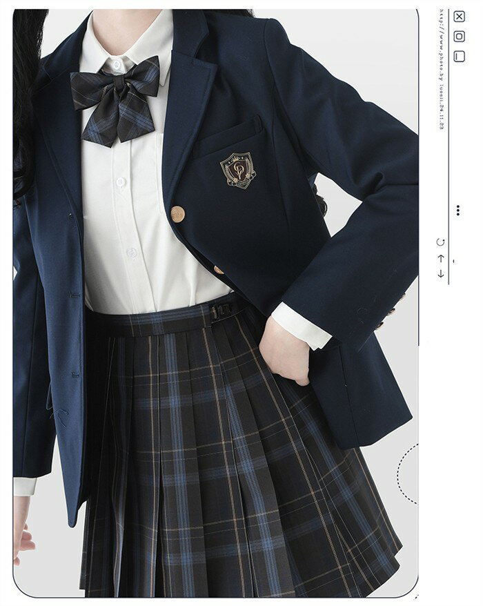 入学式 卒業式 スーツ 女の子 長袖 中学生 高校生 制服 学生制服 女子高生 小学生 ブレザー スカート チェック柄 レディース お受験 結婚式 発表会 入学 通学 ジュニア フォーマル フォーマルスーツ 卒服 ジュニアスーツ ネイビー 紺
