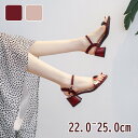 ★250円OFFクーポン配布中★ストラップサンダル 脱げない レディース 太ヒール ロ—ヒール ヒール5cm 痛くない 歩きやすい スクエアトゥ か...