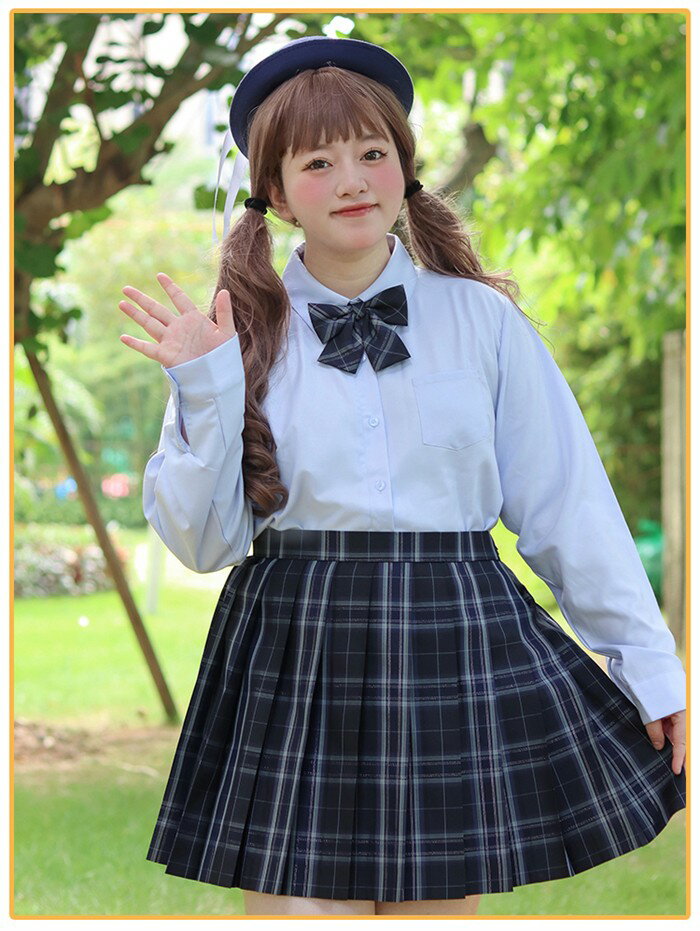 楽天市場】青 プリーツスカート（サイズ（S/M/L）7L）（レディース