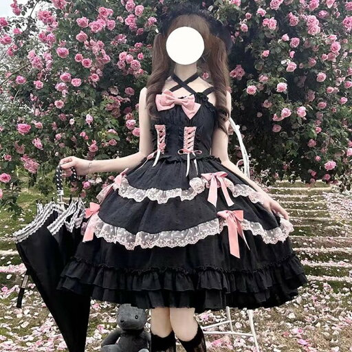 ロリータ ブラック 袖なし ミニ丈 ワンピース コスプレ衣装 ティアードスカート コスチューム 花飾り レースアップ ゴシックロリィタ ゴスロリ 半袖 袖付き フリル裾 クリスマス レディース 仮装 学園祭 文化祭 イベント dd007jcjcz7 ロリータ ブラック 袖なし ミニ丈 ワンピース コスプレ衣装 ティアードスカート コスチューム 花飾り レースアップ ゴシックロリィタ ゴスロリ 半袖 袖付き フリル裾 クリスマス レディース 仮装 学園祭 文化祭 イベント dd007jcjcz7