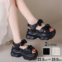 ★250円OFFクーポン配布中★サンダル 厚底 レディース かわいい オシャレ 脚長 ヒール7cm レジャー用 リゾート タウン用サンダル 美脚 履き心地 カジ...