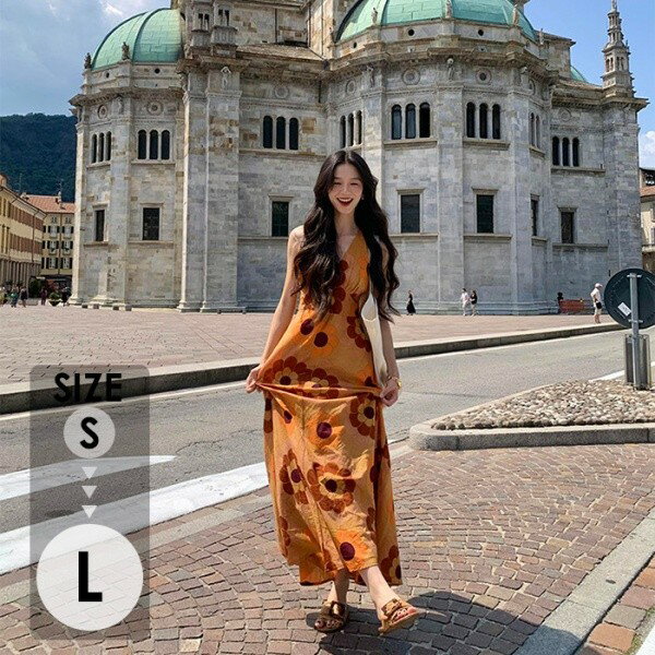 樂天商城 - ワンピース レディース サマードレス 夏ワンピ ロング おしゃれ ファッション 春夏 カジュアル 体型カバー ゆったり 大きめ きれいめ 沖縄 旅行用 大人 20代 30代 40代 可愛い dd001m7m7m7