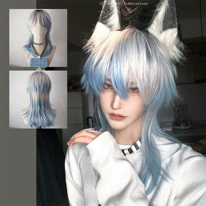 樂天商城 - ウィッグ フルウィッグ ロング レディース ハロウィン ふんわり前髪 ぱっつん前髪あり ナチュラル 原宿風 かつら コスプレ 可愛い 耐熱ウィッグ コスチューム 仮装 大人用 普段使い イベント 女装 発表会 文化祭 学園祭 学芸会 舞台 演劇 変装 小道具