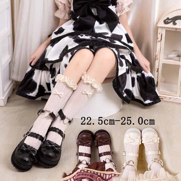 ロリータ靴メイド靴ロリータパンプス...