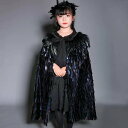 ハロウィン 衣装 コスプレ 子供 魔女 マント キラキラ バンパイア ハロウィン コスプレ コスチューム ケープ風 ロングドレス 魔女 悪魔衣装 女の子 Hal...