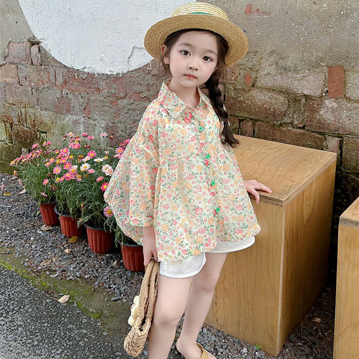 シアー シャツ キッズ 日焼け止め コート 薄手 女の子 アイスシルクサンブロックジャケット 夏用 アウトドア ベビー 女の子向け 涼感カジュアルアウター 透け感 日焼け対策