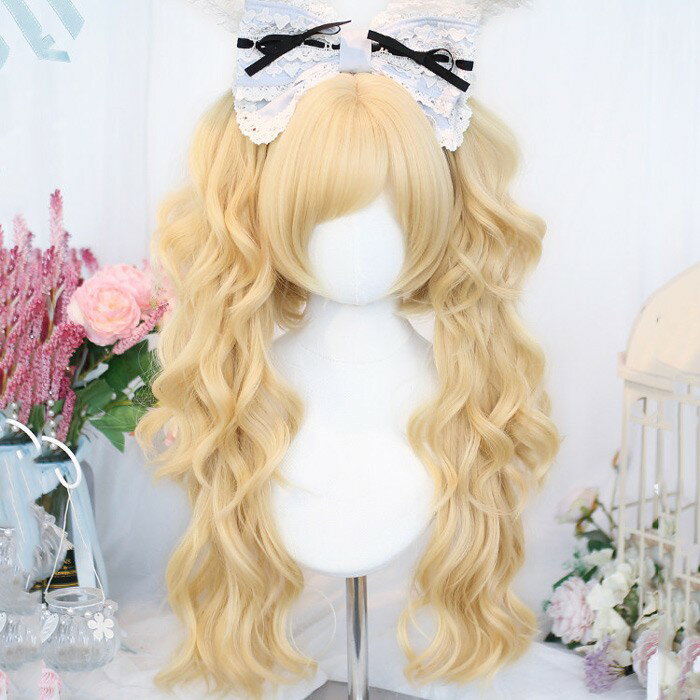 フルウィッグ かつら 巻き毛 金髪 女性 前髪あり 原宿 可愛い キュート ウイッグ wig コスプレ 耐熱ウィッグ 小顔効果抜群 コスチューム ロリータ 文化祭 学園祭 イベント ハロウィン レトロ風 変装 仮装 女装 ゴールド na016zbzbm7