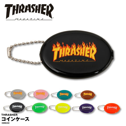 スラッシャー コインケース 小銭入れ THRASHER メンズ レディース 財布 キーホルダー ウォレット ブランド ロゴ プレゼント おしゃれ スラッシャー コインケース 小銭入れ THRASHER メンズ レディース 財布 キーホルダー ウォレット ブランド ロゴ プレゼント おしゃれ
